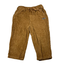 Load image into Gallery viewer, Unisex DAVID JONES, brown corduroy cotton pants, elasticated, EUC, size 1,  