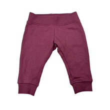 Load image into Gallery viewer, Unisex Anko, plain cotton blend fleece lined pants, elasticated, GUC, size 000,  