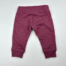 Load image into Gallery viewer, Unisex Anko, plain cotton blend fleece lined pants, elasticated, GUC, size 000,  