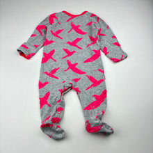 Load image into Gallery viewer, Girls Sprout, cotton blend coverall, birds, GUC, size 000,  