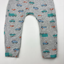 Load image into Gallery viewer, Boys Dymples, cotton blend leggings, elasticated, car, GUC, size 2,  