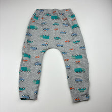 Load image into Gallery viewer, Boys Dymples, cotton blend leggings, elasticated, car, GUC, size 2,  