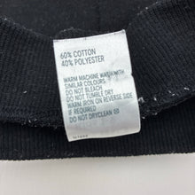 Load image into Gallery viewer, Boys Anko, black cotton blend fleece lined track pants, elasticated, GUC, size 1,  