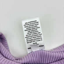 Load image into Gallery viewer, Girls Target, stretch cotton ribbed ruffle long sleeve t-shirt, EUC, size 2,  
