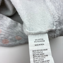 Load image into Gallery viewer, Girls Sprout, polka dot cotton blend fleece lined sweater, GUC, size 00,  