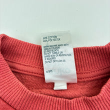 Load image into Gallery viewer, Unisex Anko, red cotton blend fleece lined sweater, GUC, size 1,  