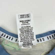 Load image into Gallery viewer, Boys Bonds, cotton blend zip coverall Wondersuit, car, GUC, size 000,  