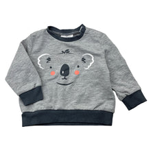 Load image into Gallery viewer, Unisex Organics, fleece lined sweater, koala, GUC, size 0,  