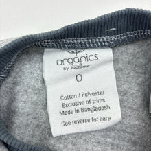 Load image into Gallery viewer, Unisex Organics, fleece lined sweater, koala, GUC, size 0,  