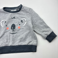 Load image into Gallery viewer, Unisex Organics, fleece lined sweater, koala, GUC, size 0,  