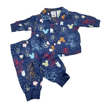 Load image into Gallery viewer, Unisex Disney, Mickey Mouse flannel cotton pyjama set, EUC, size 000,  