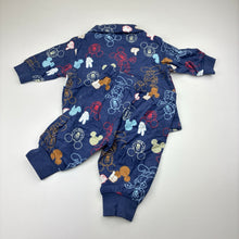 Load image into Gallery viewer, Unisex Disney, Mickey Mouse flannel cotton pyjama set, EUC, size 000,  