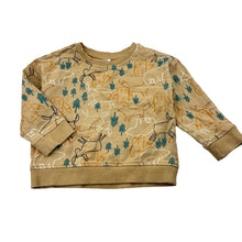 Load image into Gallery viewer, Unisex Anko, beige cotton fleece lined sweater, bear, EUC, size 1,  