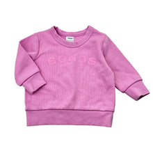 Load image into Gallery viewer, Girls Bonds, pink cotton blend knit sweater, pilling, FUC, size 000,  