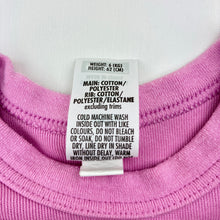 Load image into Gallery viewer, Girls Bonds, pink cotton blend knit sweater, pilling, FUC, size 000,  
