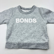 Load image into Gallery viewer, Unisex Bonds, grey cotton blend sweater, EUC, size 000,  