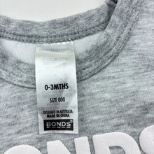 Load image into Gallery viewer, Unisex Bonds, grey cotton blend sweater, EUC, size 000,  