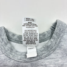 Load image into Gallery viewer, Unisex Bonds, grey cotton blend sweater, EUC, size 000,  