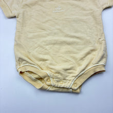 Load image into Gallery viewer, Girls Baby Berry, yellow thick cotton bodysuit / romper, embroidered, EUC, size 0,  