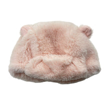 Load image into Gallery viewer, Girls Millymook, pink faux fur hat, animal ears, EUC, size 000-0,  