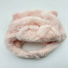 Load image into Gallery viewer, Girls Millymook, pink faux fur hat, animal ears, EUC, size 000-0,  