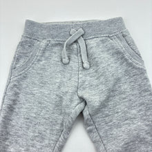 Load image into Gallery viewer, Unisex Anko, grey cotton blend fleece lined track pants, elasticated, pilling, FUC, size 00,  