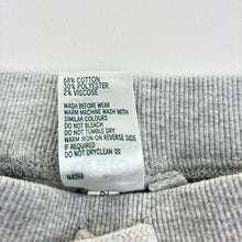 Load image into Gallery viewer, Unisex Anko, grey cotton blend fleece lined track pants, elasticated, pilling, FUC, size 00,  