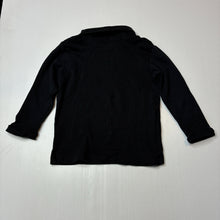 Load image into Gallery viewer, Unisex Tilt, black cotton skivvy top, GUC, size 3,  