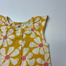 Load image into Gallery viewer, Girls Next, floral cotton romper, EUC, size 000,  