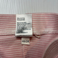 Load image into Gallery viewer, Girls Anko, striped cotton blend shorts, elasticated, EUC, size 000,  