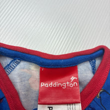 Load image into Gallery viewer, Unisex Paddington, Paddington Bear cotton zip coverall, GUC, size 000,  