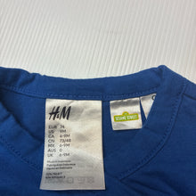 Load image into Gallery viewer, Boys Sesame Street, Cookie Monster blue cotton romper, EUC, size 0,  