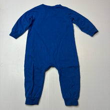 Load image into Gallery viewer, Boys Sesame Street, Cookie Monster blue cotton romper, EUC, size 0,  