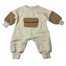 Load image into Gallery viewer, Unisex Trio + Co., thick cotton romper, EUC, size 1,  