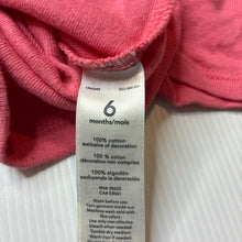 Load image into Gallery viewer, Girls Carter's, pink cotton bodysuit, GUC, size 00-0,  