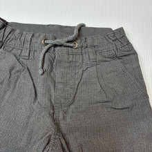 Load image into Gallery viewer, Boys H&amp;M, grey cotton pants, elasticated, GUC, size 1,  