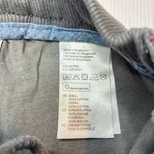 Load image into Gallery viewer, Boys H&amp;M, grey cotton pants, elasticated, GUC, size 1,  