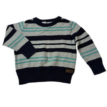 Load image into Gallery viewer, Unisex Target, striped cotton knit sweater, GUC, size 2,  