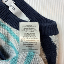 Load image into Gallery viewer, Unisex Target, striped cotton knit sweater, GUC, size 2,  