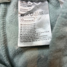 Load image into Gallery viewer, Unisex H&amp;M, green lightweight fleece pants, elasticated, GUC, size 0,  