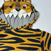 Load image into Gallery viewer, Unisex Anko, cotton hooded top, tiger, minor marks, FUC, size 2,  