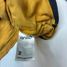 Load image into Gallery viewer, Unisex Anko, cotton hooded top, tiger, minor marks, FUC, size 2,  
