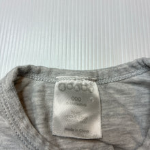Load image into Gallery viewer, Unisex 4Baby, grey cotton blend zip coverall, pilling, FUC, size 000,  