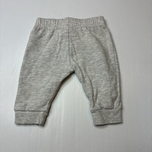 Load image into Gallery viewer, Unisex FRED &amp; FLO, grey cotton blend basic fleece lined track pants, elasticated, FUC, size 00,  