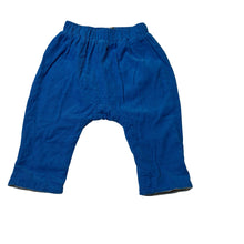 Load image into Gallery viewer, Unisex Cotton On Baby, blue corduroy cotton pants, elasticated, GUC, size 000,  