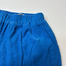 Load image into Gallery viewer, Unisex Cotton On Baby, blue corduroy cotton pants, elasticated, GUC, size 000,  