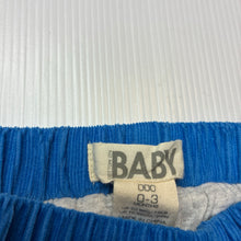 Load image into Gallery viewer, Unisex Cotton On Baby, blue corduroy cotton pants, elasticated, GUC, size 000,  