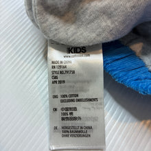 Load image into Gallery viewer, Unisex Cotton On Baby, blue corduroy cotton pants, elasticated, GUC, size 000,  