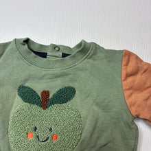 Load image into Gallery viewer, Unisex Jack &amp; Milly, cotton fleece lined sweater, embroidered, GUC, size 000,  