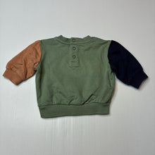 Load image into Gallery viewer, Unisex Jack &amp; Milly, cotton fleece lined sweater, embroidered, GUC, size 000,  